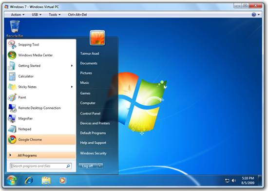 ʹWindows 7 Aero